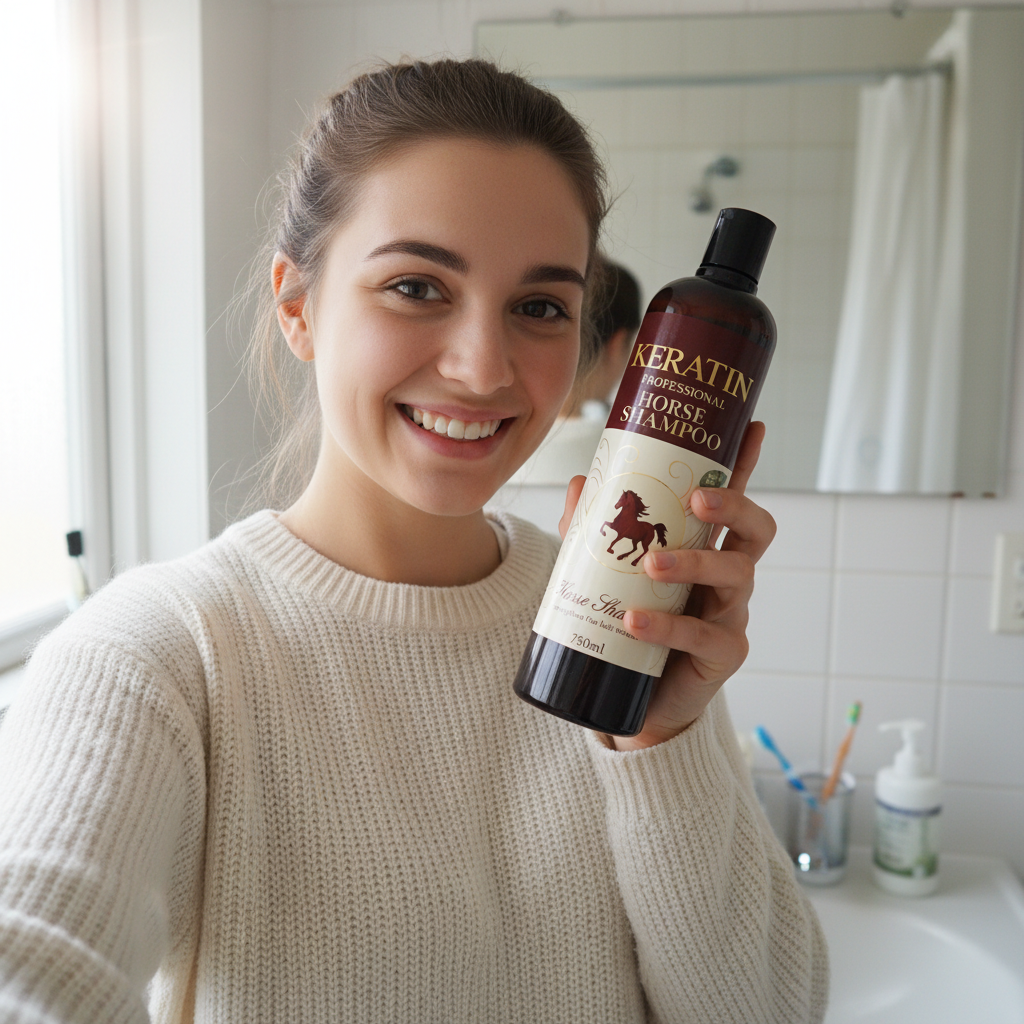 Клиентка с шампоан